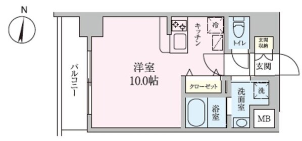 ブリーズの物件間取画像